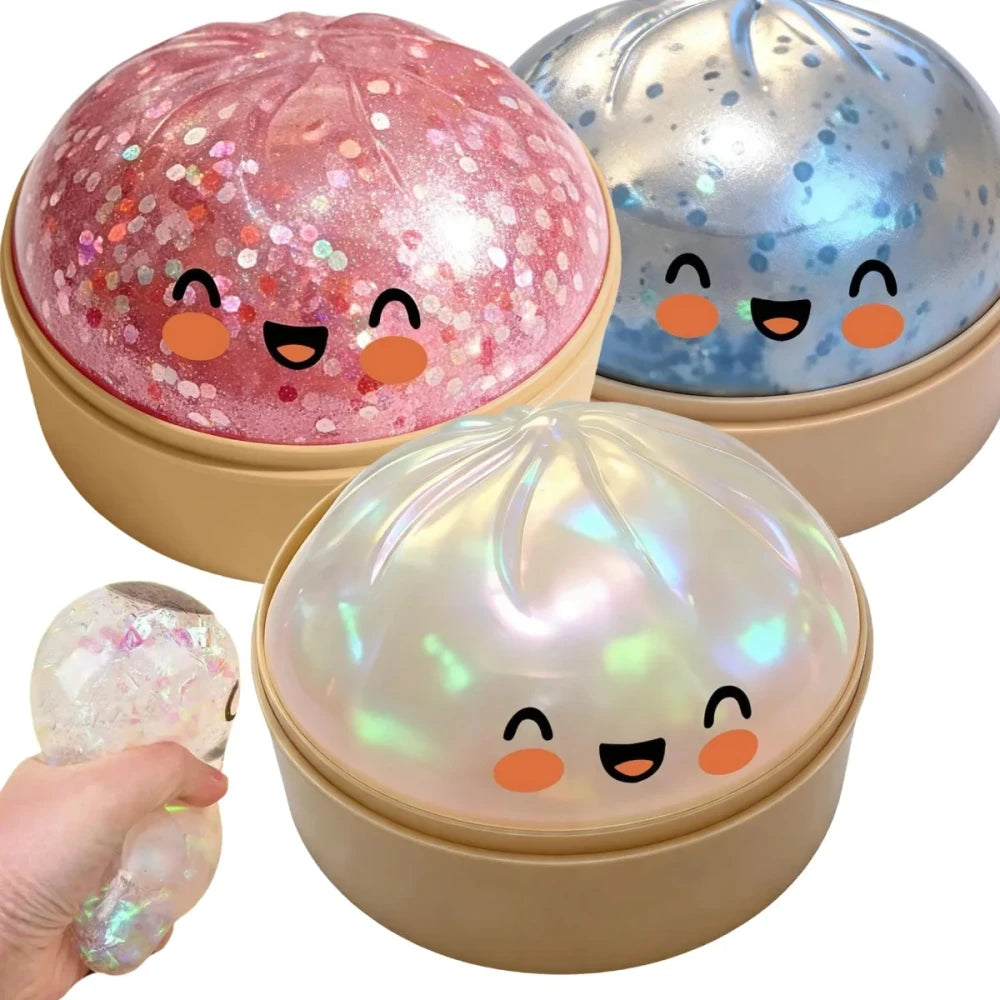 Squishy Steamed Bun Stress Toy