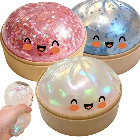 Squishy Steamed Bun Stress Toy