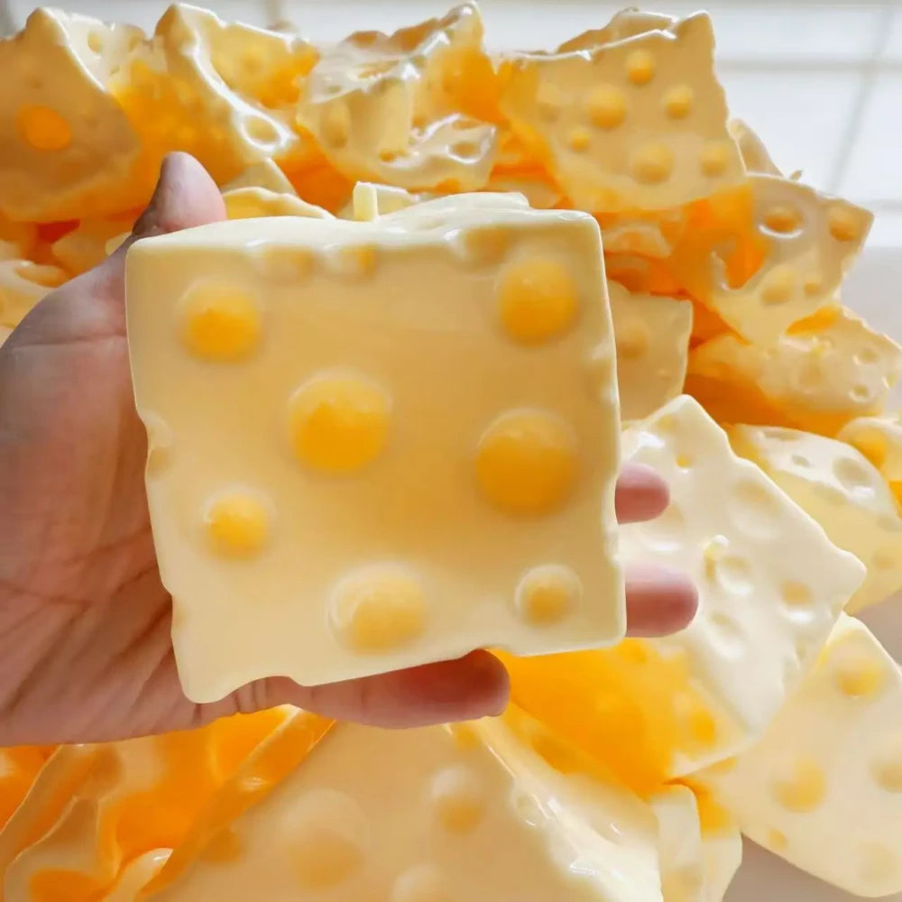 Square Cheese Ball Squishy Toy