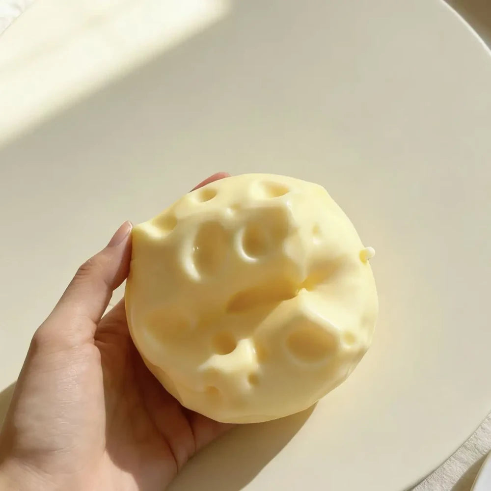 Square Cheese Ball Squishy Toy