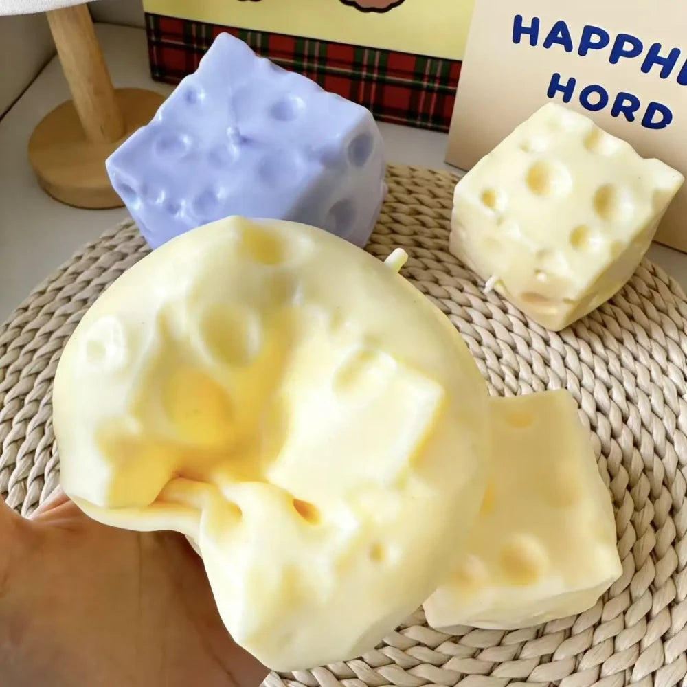 Square Cheese Ball Squishy Toy