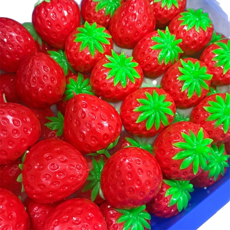 Strawberry Crunchy Stress Ball Fidget Toy