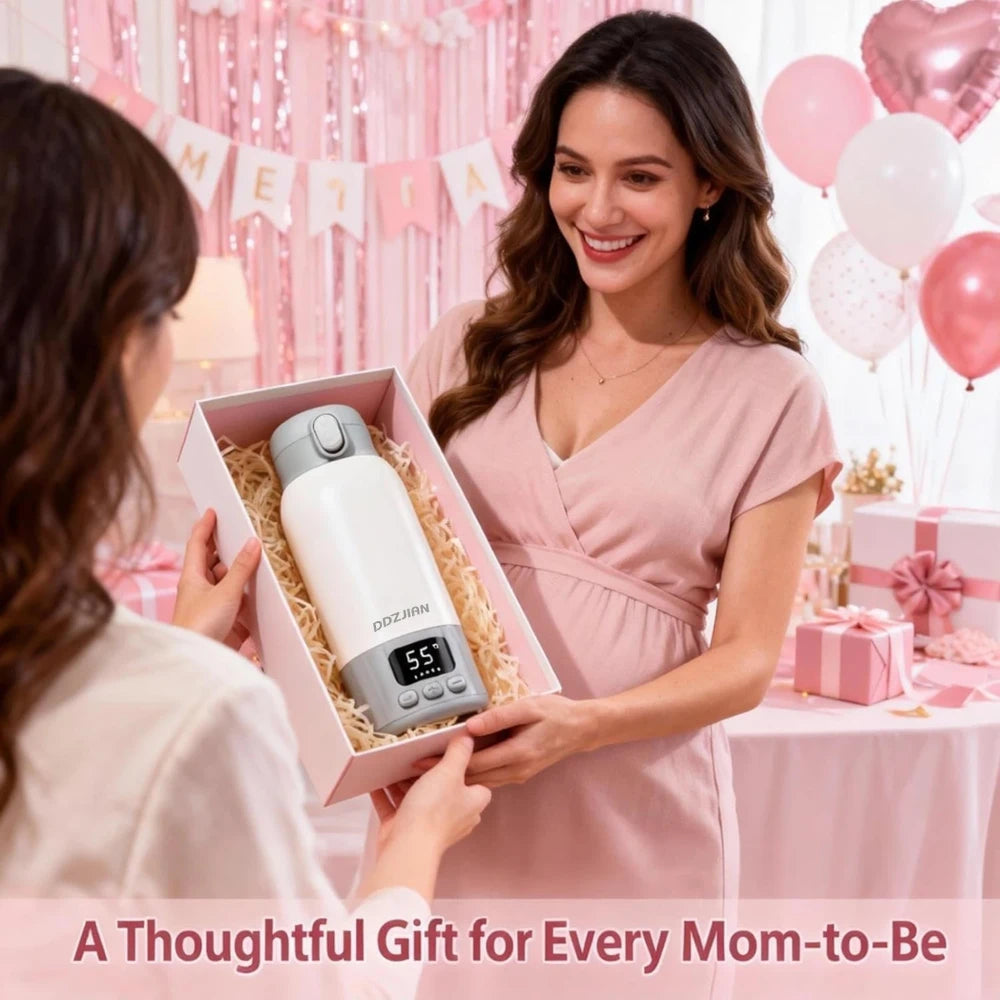 Portable Electric Heating Baby Milk Warmer