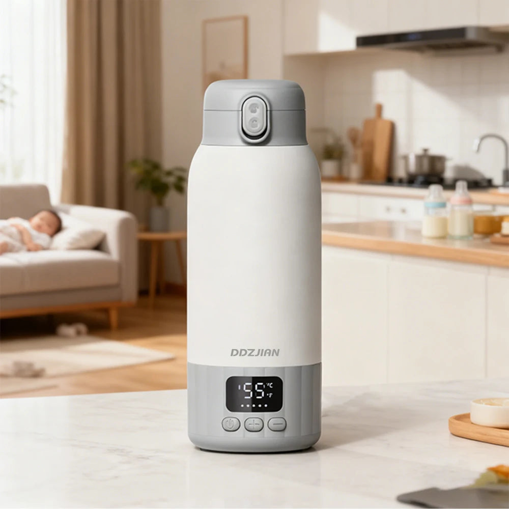 Portable Electric Heating Baby Milk Warmer