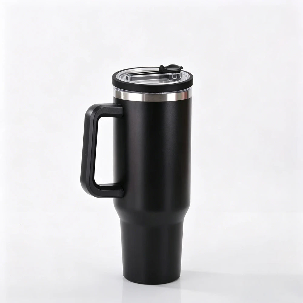 Insulated Travel Tumbler With Handle